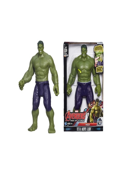 Avengers 2 Hulk Figür Işıklı Sesli 30 Cm Yeşil Dev Oyuncak Figür