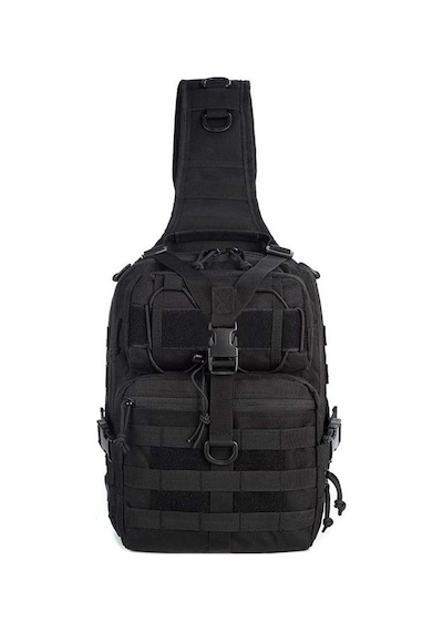 Taktikal Tk1002 Bodybag 20 Lt Çapraz Askılı Çanta Siyah
