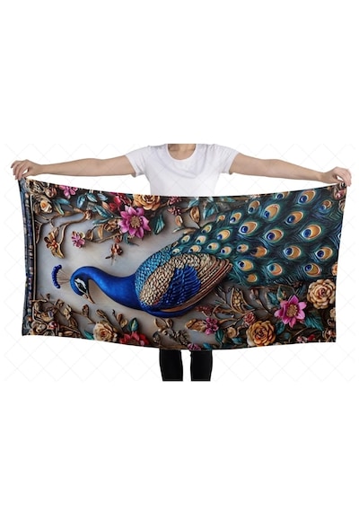 80x150 Cm Banyo&plaj&spor Havlusu Hızlı Kuruma Mikrofiber..