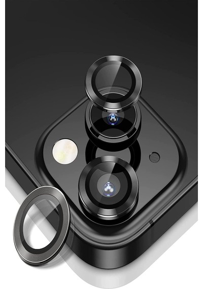İletişim Apple iPhone Uyumlu 13 Alüminyum Alaşım Temperli Cam Kamera Lens Koruyucu - Siyah Sku: Zeusb0bfc2j8fx -