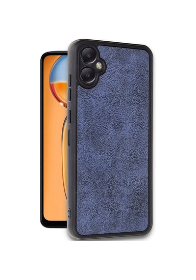 Samsung Galaxy A06 Kılıf Aras Deri Kapak - Lacivert 0.2M-Çok Renkli