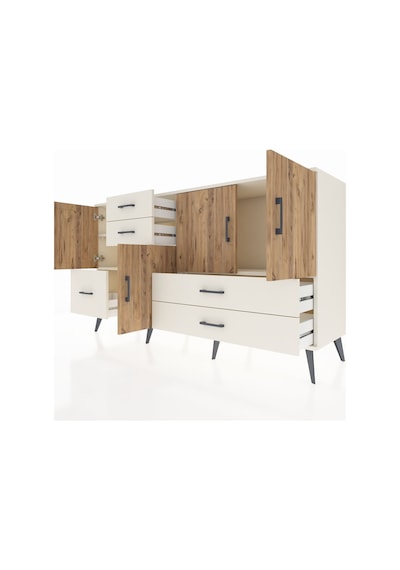 Kronos Konsol 4 Raflı 5 Çekmeceli 4 Kapaklı 176x59x99 Aytaşı-çam/ Aytaşı-çam/aytaşı Kronos Konsol 4 Raflı 5 Çekmeceli 4 Kapaklı 176x59x99 Aytaşı-çam/ Aytaşı-çam/aytaşı