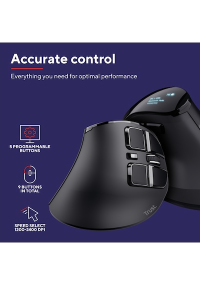Trust Voxx 23731 Optik Kablosuz Mouse