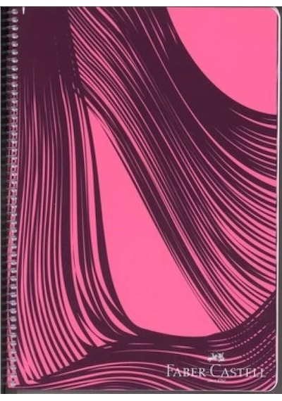 F.c. Defter Plastik Kapaklı Waves Spiralli 100 Yaprak Çizgili 5075000436000