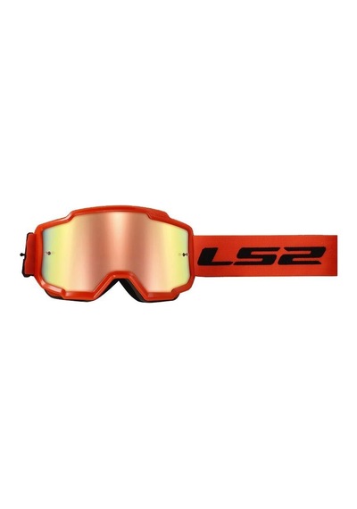 Ls2 Charger Goggles Motokross Gözlük Neon Turuncu
