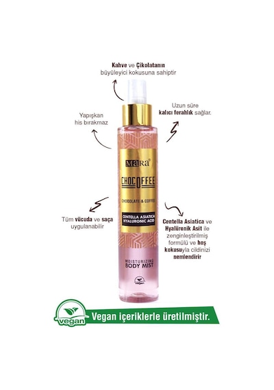 Mara Chocoffee Vücut Spreyi 150 ML Mara Chocoffee Vücut Spreyi 150 ML