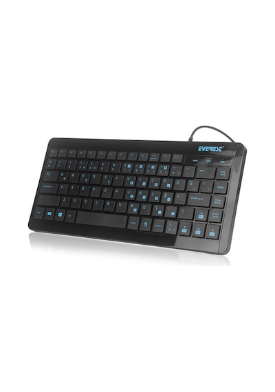 Everest KB-410 USB Kablolu Mini Multimedya Q Klavye