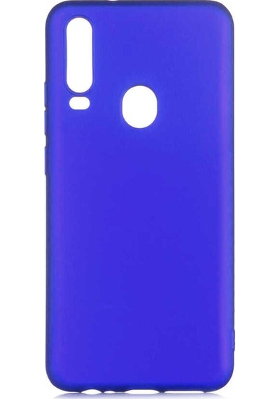 General Mobile 20 Pro Kılıf Zore Premier Silikon Kapak Saks Mavi