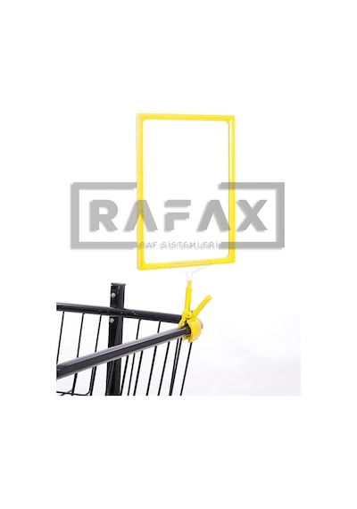 Rafax, A4 Mandallı  Etiketi, Mandallı Ürün Etiketi