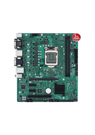 Asus Pr0 H510m-c Csm M.2 D-sub Dp Hdmı Usb3,2 Lga1200 10 Ve 11.nesil