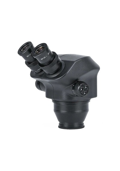 Mikroskop Zs 7050 Kafa Siyah - Stereo Zoom Binoküler Başlık Wf10x/20 Ø76mm Stand Uyumlu