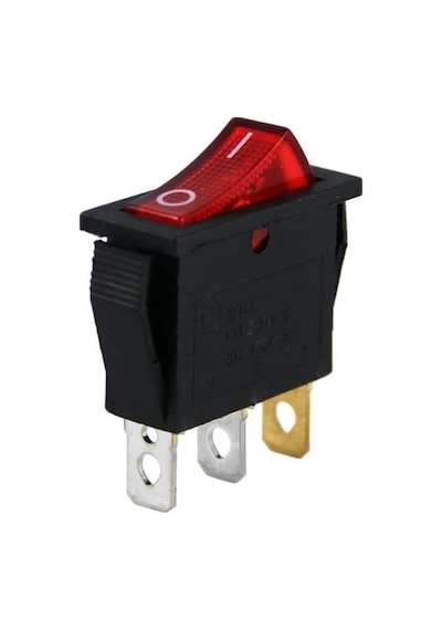 Sanec Ic-113 Tekli Dar Işıklı Anahtar On-off 3p
