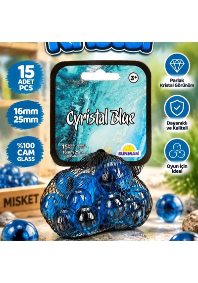 2997 Mavi Kristal Misket -canrodi