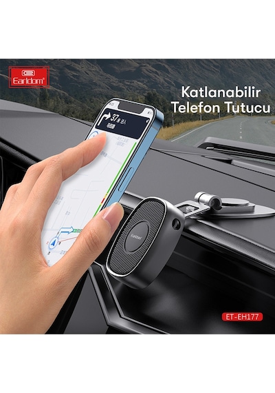 Earldom Eh177 Yapışlı Mıknatıslı 360 Derece Ayarlanabilen M414