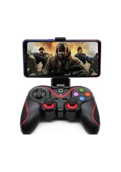Bluetooth Telefon Tutuculu Joystik Gamepad Android Uyumlu Oyun Kolu