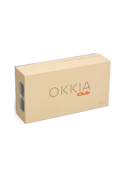 Okkia Club Ischıa Siyah Lens Polarize Güneş Gözlüğü Mavi Mavi - Siyah