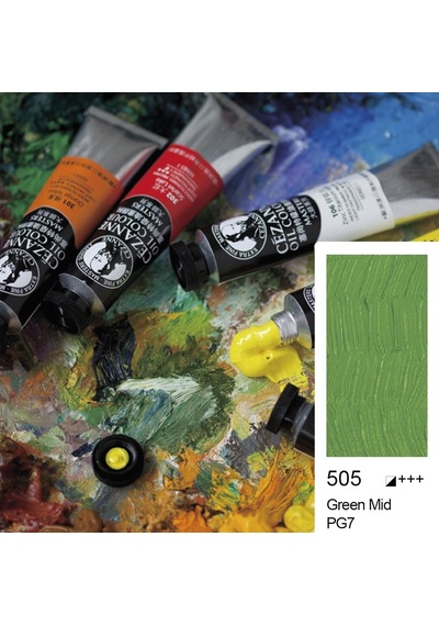 Bigpoint Cezanne Extra Fine Yağlı Boya 45 Ml Green Mid 505 6'lı Kutu