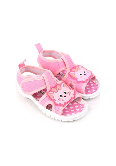 Gezer Kids 00204 Günlük Kız Çocuk Sandalet Pembe