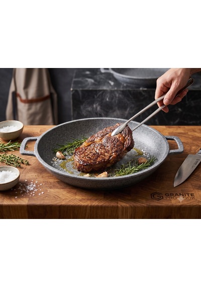 Silver Stone Ultra Güçlü Döküm Balık Börek Tavası Gri