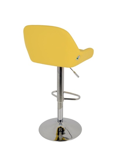 Bürocci Texas Bar Taburesi - Sarı Deri - 9506S0113 Çok Renkli