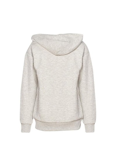 Hummel Pardew Erkek Çocuk Gri Kapüşonlu Sweatshirt Gri