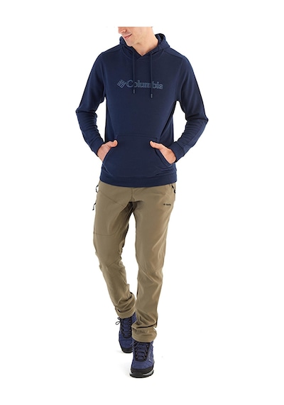 Columbia Csc Branded Shadow Erkek Kapüşonlu Sweatshirt-5970 Koyu Lacivert
