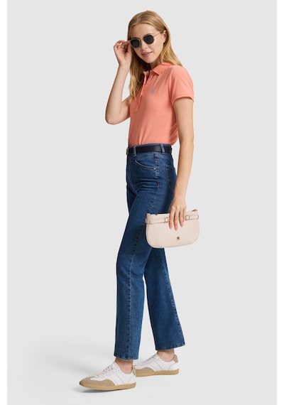 U.S. Polo Assn. U.s. Polo Assn. Kadın Mercan Tişört Basic 50321818-vr204 Coral