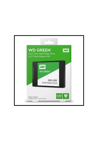 Wd Green, Wds480g3g0a, 480gb, 545/465, 3d Nand, 2,5" Sata, Ssd
