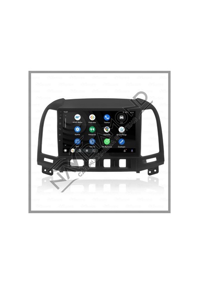 Navıdıamond Hyundai Santa Fe 2 Gb Ram 16 Gb Hafıza Androıd Multımedıa Teyp 9.0 İnç