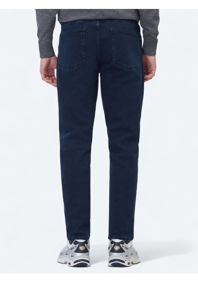 Kip Lacivert Slim Fit Denim Pamuk Karışımlı Pantolon Lacivert -