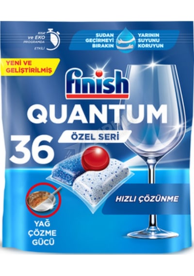 4 Adet Finish Tablet Quantum 36'lı