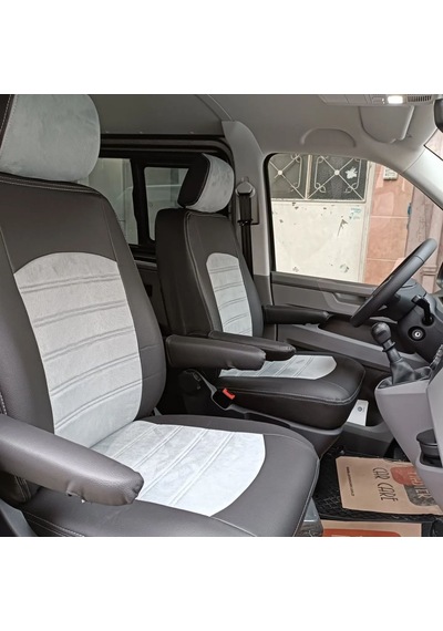 Volkswagen Transporter 4+1 Araca Özel Oto Koltuk Kılıfı (158042)