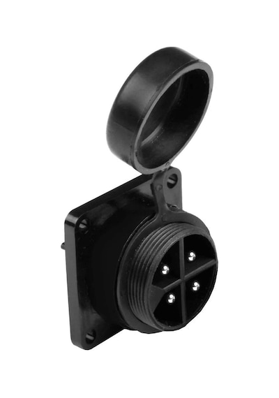 Wpp-0400m25 4pin Vidalı Erkek Panel Tip Ip68 Konnektör Ttf