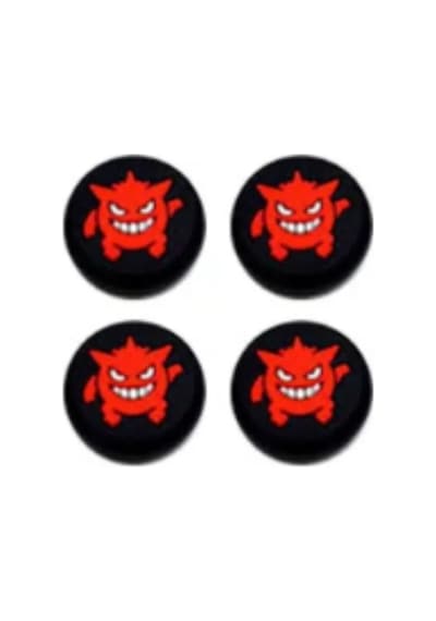 Nintendo Switch/switch Oled /switch Lite Uyumlu 3d Analog Koruyucu Silikon Evil