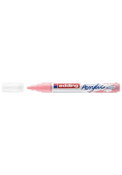 5100 Akrilik Markör Orta - Pembe - 1 Su Geçirmez Akrilik Markör - Yuvarlak Uçlu 2-3 Mm