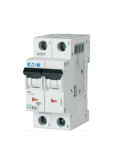 Eaton Pl6-b32/2 Otomatik Sigorta - 6ka - B Eğrisi-eaton