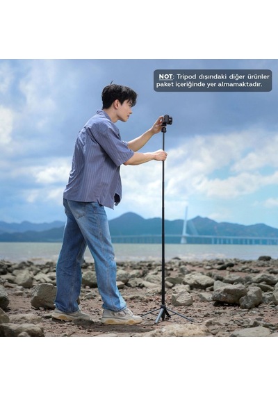 Ulanzi Tt24 Cka 146cm Quick Release Selfie Stick Tripod Siyah - S044