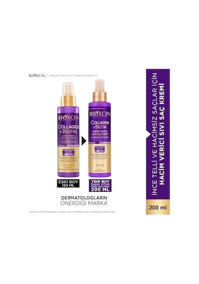 & Biotin Ekstra Hacim Sıvı Saç Kremi 200 Ml - İnce Ve Seyrek Saçlar 68907778