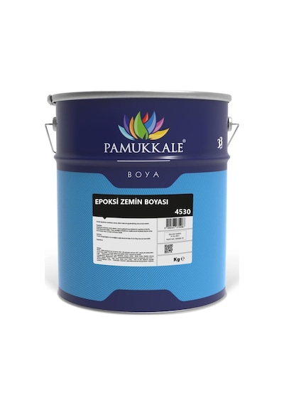 Pamukkale 4530 Epoksi Zemin Boyası 18+3 Kg Gri Ral 7040
