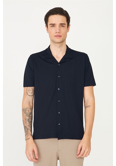 Lacivert Gömlek T-shirt Laci