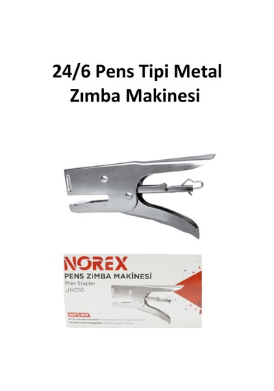 Metal Pens Tipi Zımba Makinesi 24/6