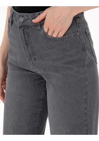 Pierre Cardin Kadın Siyah Pantolon Jean 50307839-vr046 Siyah
