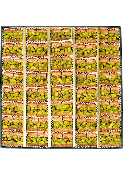 Al Sultan Sweets Antep Fıstıklı Asiye Baklava Özel Kutusunda 1 KG