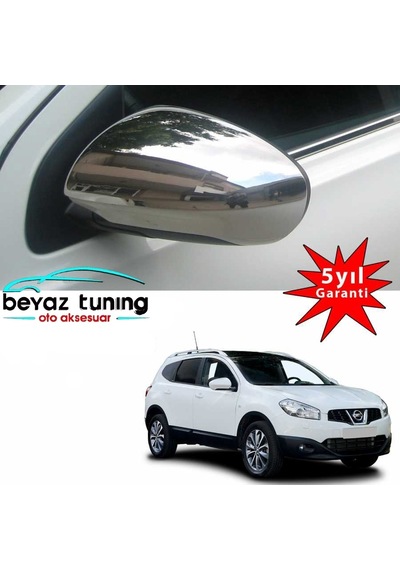 Nissan Qashqai Ayna Kapağı Kromu Nikelaj 09-14