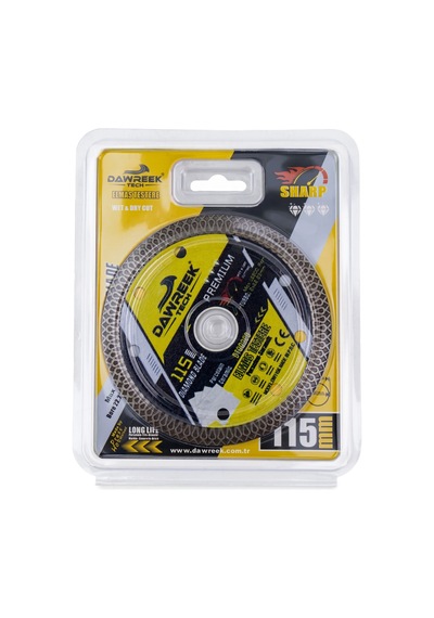 Dawreek Dt002cd 115mm Premium Sürekli Çember Elmas Testere Seramik
