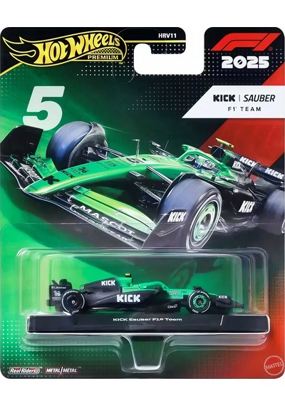 Hot Wheels Premium Formula 1 Kick Sauber 2025 No: 5 Jkd89