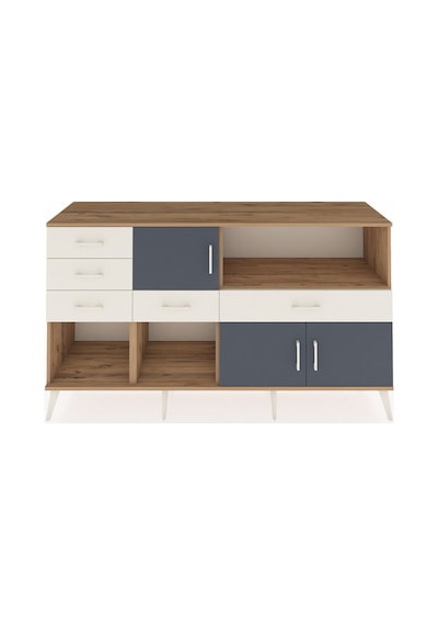 Kronos Konsol 2 Raflı 5 Çekmeceli 3 Kapaklı 176x59x99 Çam-antrasi Çam-antrasit/aytaşı Kronos Konsol 2 Raflı 5 Çekmeceli 3 Kapaklı 176x59x99 Çam-antrasi Çam-antrasit/aytaşı