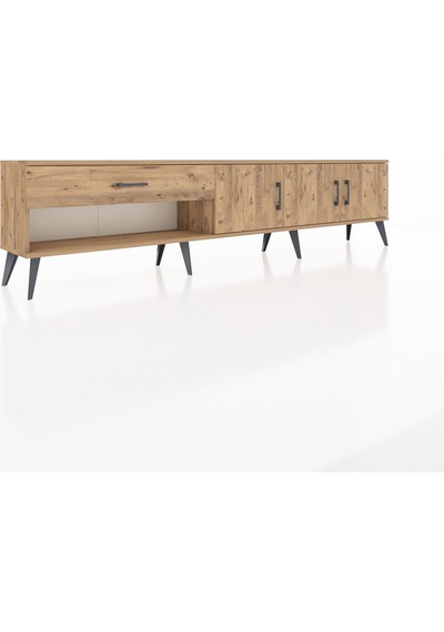 Arges Tv Ünitesi 2 Raflı Tek Çekmeceli 3 Kapaklı 220x30x51 Çam-çam Atlas Çam/atlas Çam - Atlas Çam Arges Tv Ünitesi 2 Raflı Tek Çekmeceli 3 Kapaklı 220x30x51 Çam-çam Atlas Çam/atlas Çam - Atlas Çam