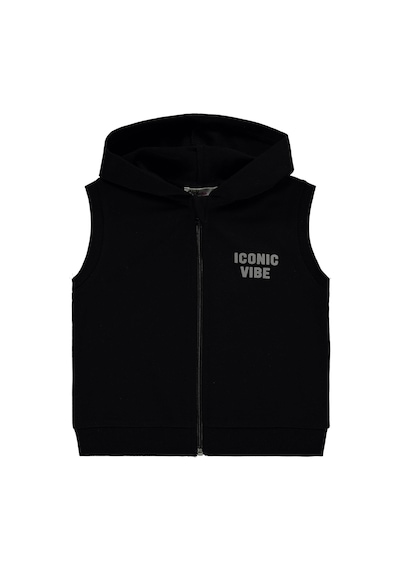 Civil Girls Basic 2 -5 Yaş Yelek  - Siyah 44330337126W1