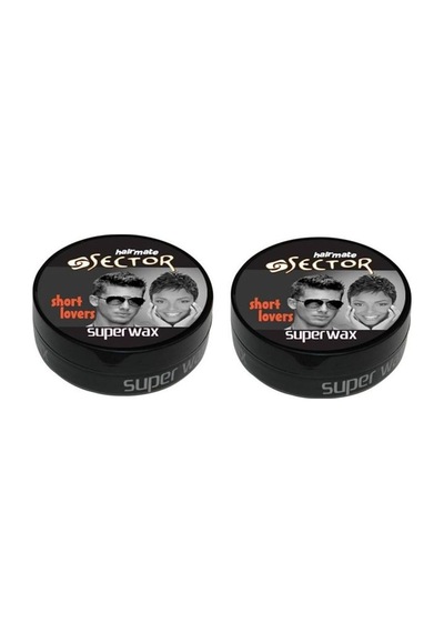 Sector Hairmate Wet Look Süper Wax Siyah 2 x 150 ML